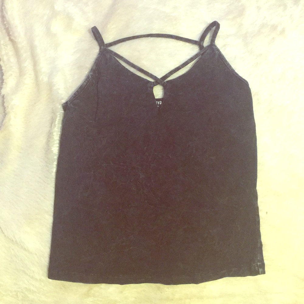 Fashion Nova Black, Fitted Tank